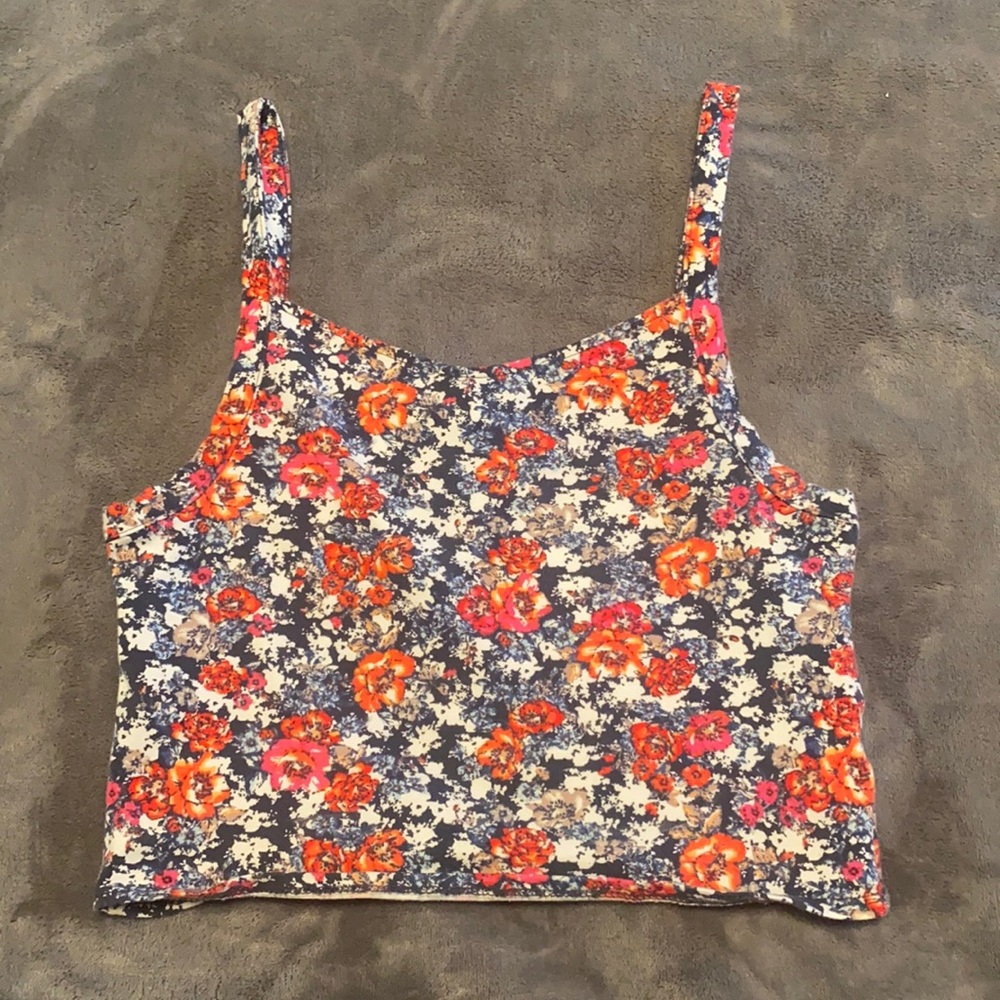 Aeropostale Floral crop top